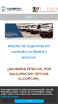 Mobile Screenshot of furgorentmadrid.com
